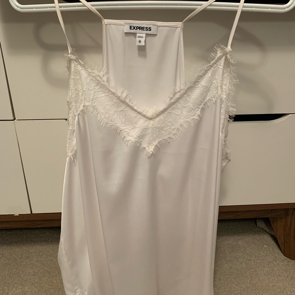 Silk white blouse
